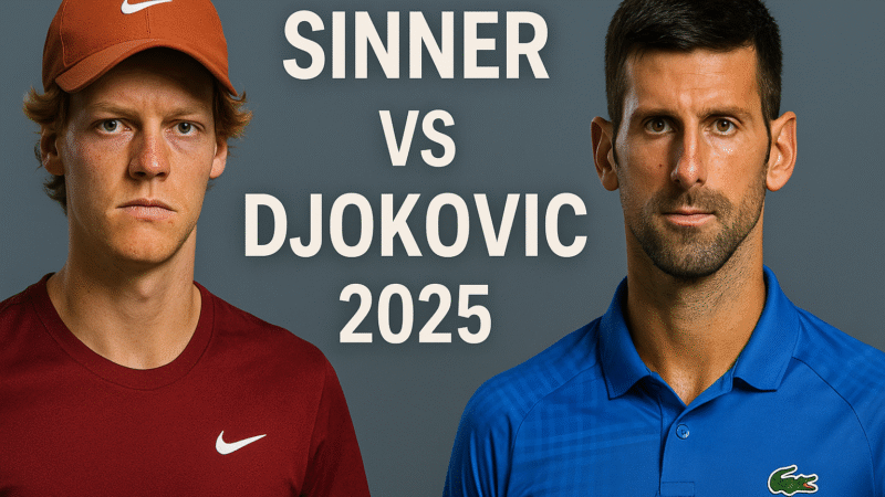 Sinner vs Djokovic 2025
