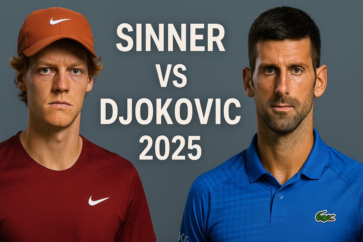 Sinner vs Djokovic 2025