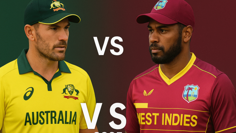 Australia vs West Indies 2025 Schedule, Venues & Match Timings
