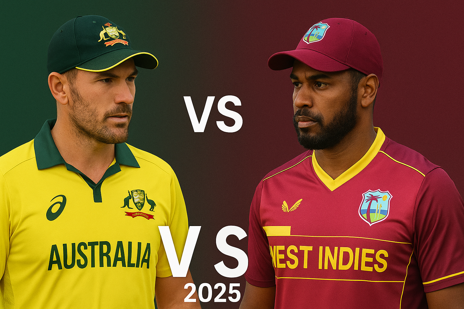 Australia vs West Indies 2025 Schedule, Venues & Match Timings