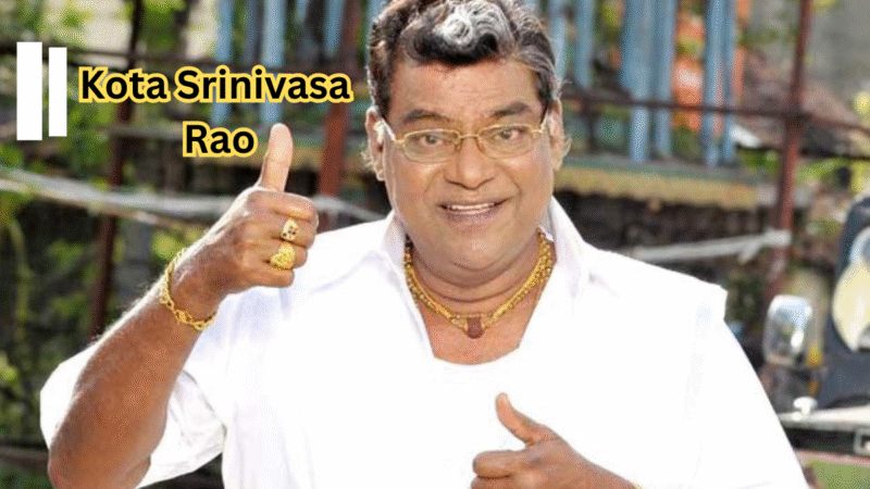 Kota Srinivasa Rao in 2025: Health, Public Appearances & Recent Updates