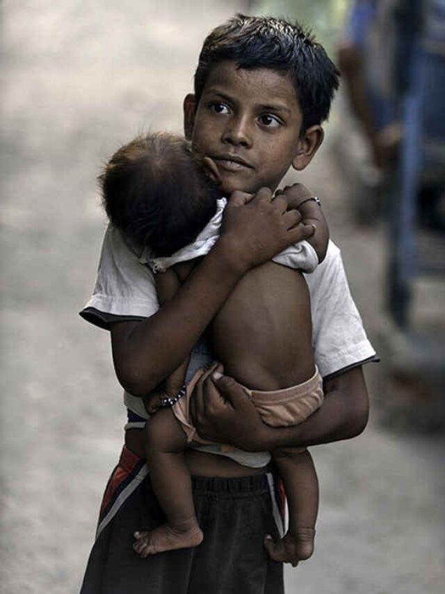 Poor and middle class and rich